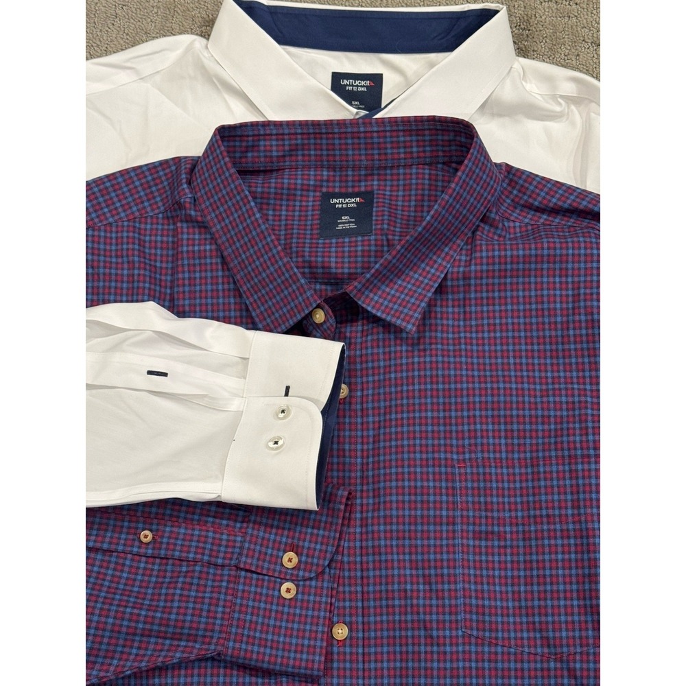 untuckit Lot Of 3 shirts for men 5XL (G1)